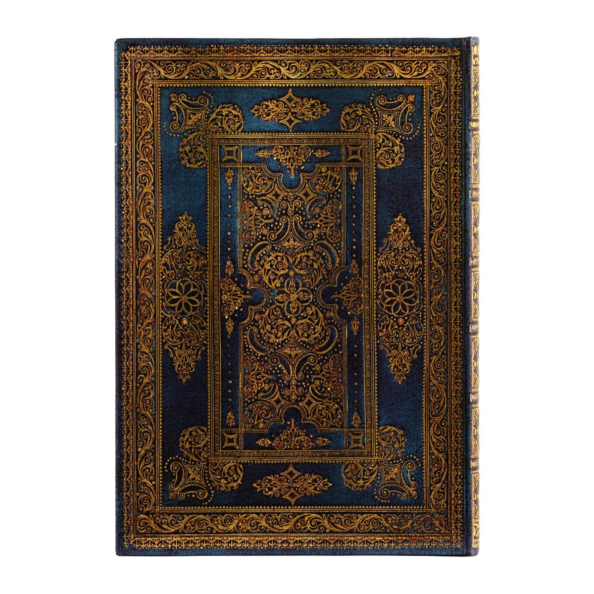 Caderno Paperblanks Midi - Blue Luxe - Pautado Paperblanks