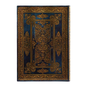 Caderno Paperblanks Midi - Blue Luxe - Pautado Paperblanks