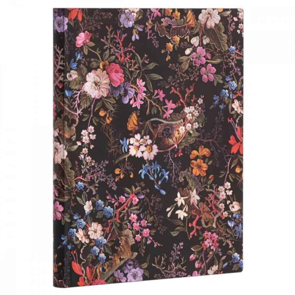 Caderno Paperblanks Midi Flexis - Floralia - Pautado Paperblanks