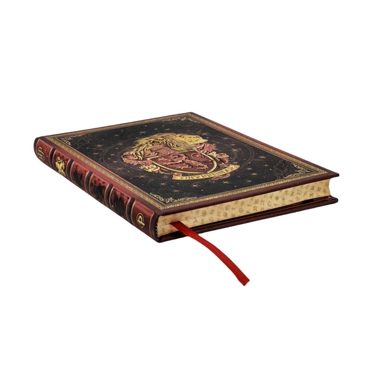 Caderno Paperblanks Midi Harry Potter - Gryffindor - Pautado Paperblanks