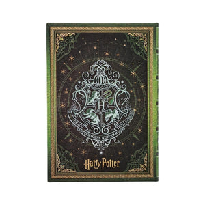 Caderno Paperblanks Midi Harry Potter - Slytherin - Pautado
