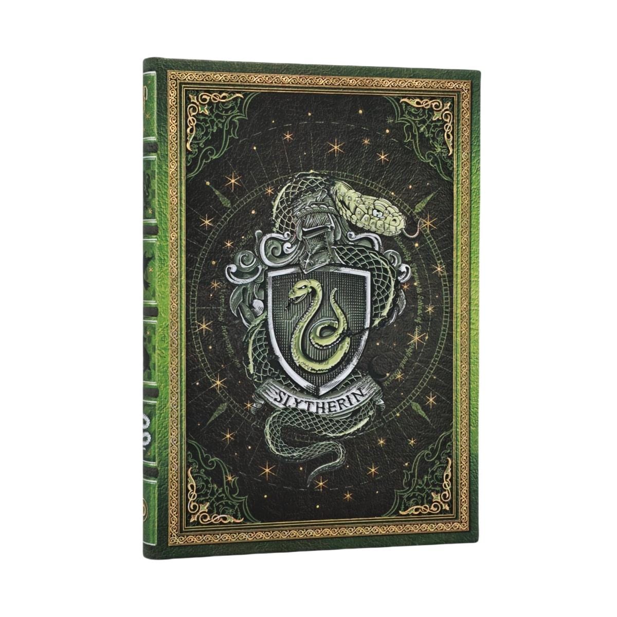 Caderno Paperblanks Midi Harry Potter - Slytherin - Pautado Paperblanks