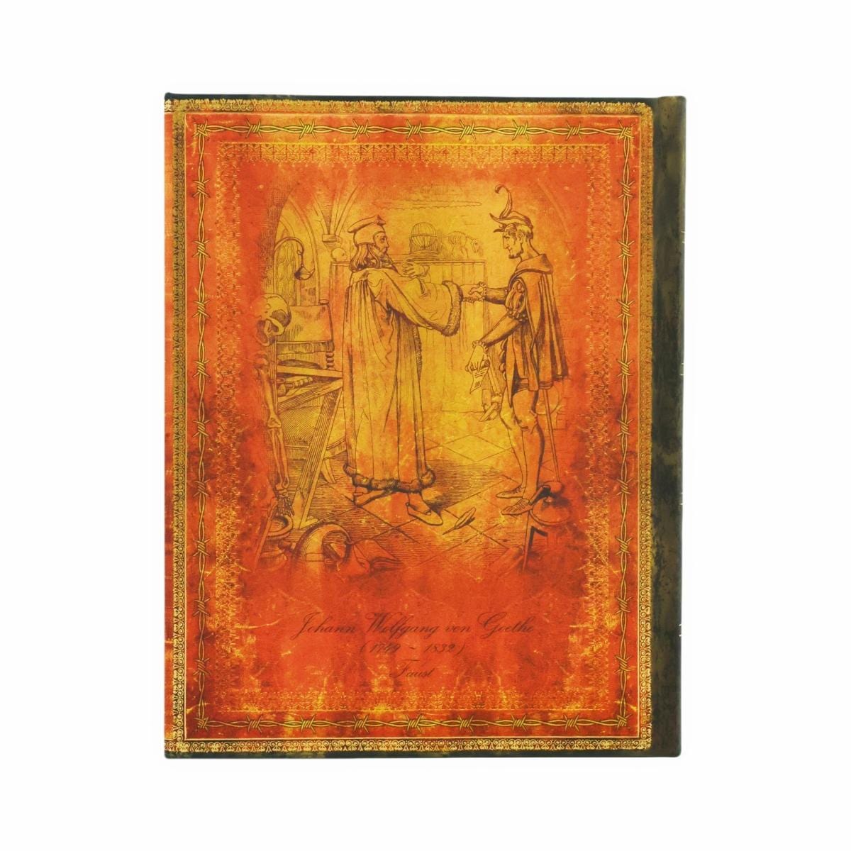 Caderno Paperblanks Ultra - Fausto de Goethe- Pautado Paperblanks