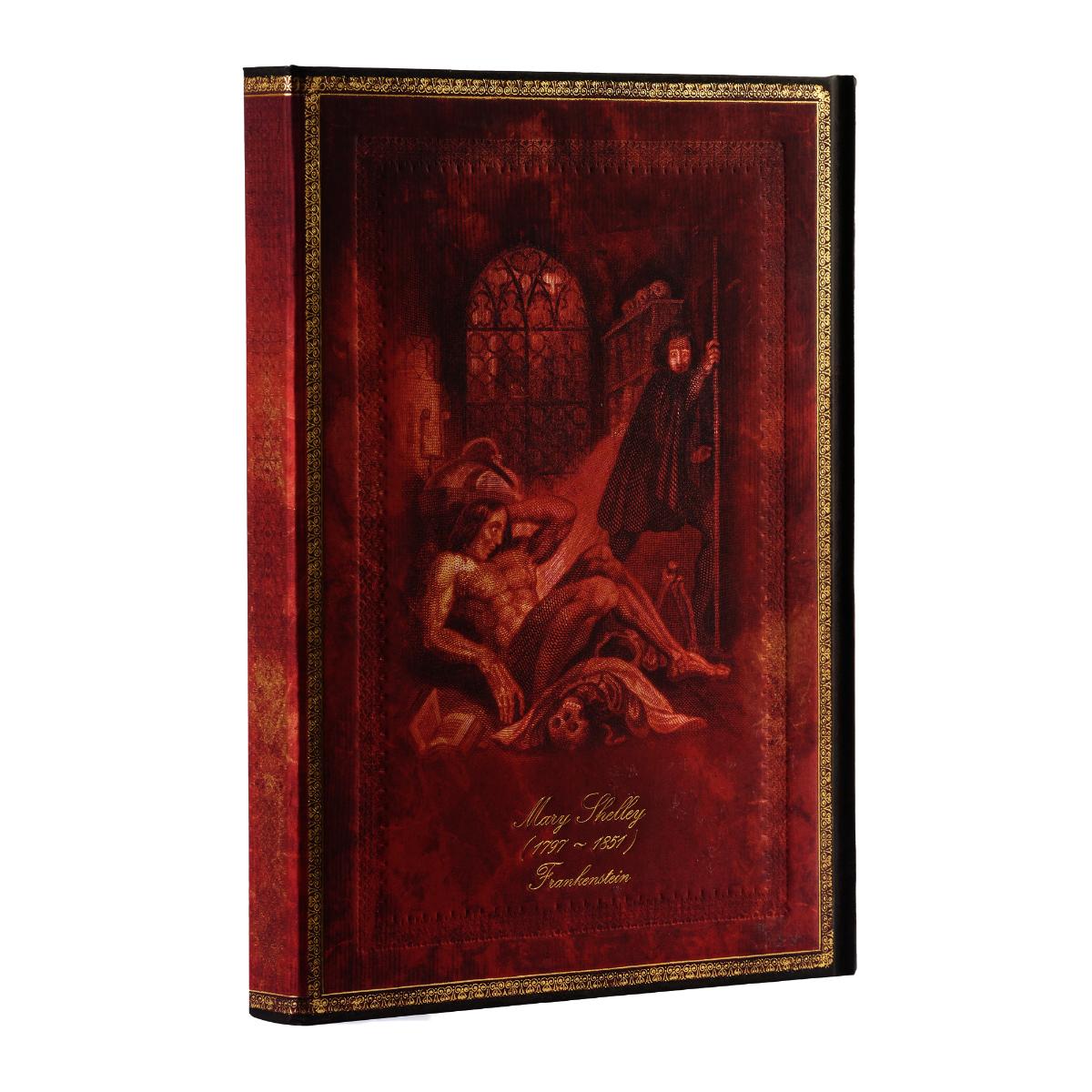 Caderno Paperblanks Ultra- Mary Shelly Frankstein - Pautado Paperblanks