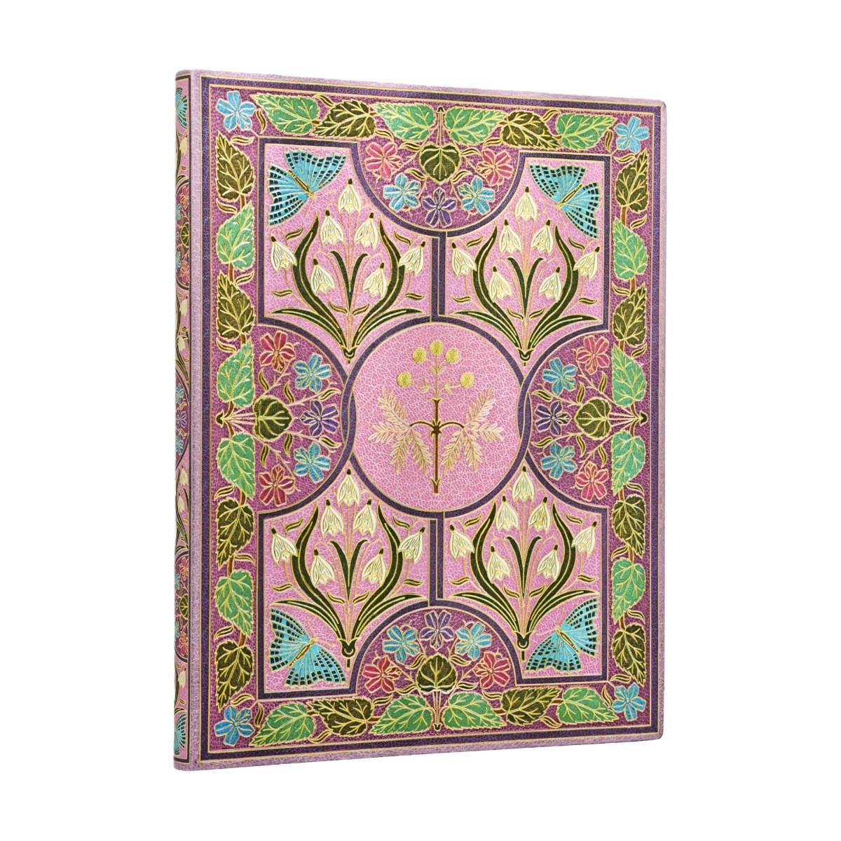 Caderno Paperblanks Ultra - Poetry in Bloom Mimosa - Pautado Paperblanks