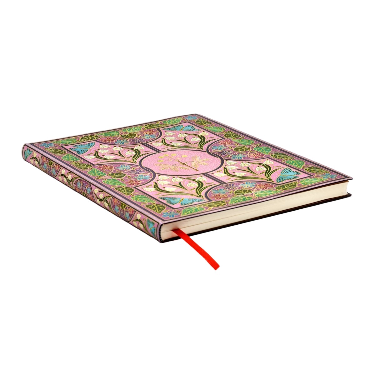 Caderno Paperblanks Ultra - Poetry in Bloom Mimosa - Pautado Paperblanks
