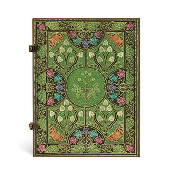 Caderno Paperblanks Ultra - Poetry in Bloom - Pautado Paperblanks