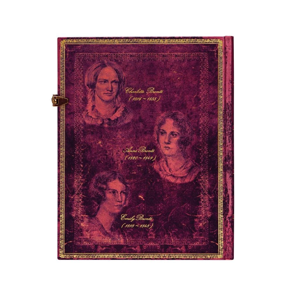 Caderno Paperblanks Ultra - The Brontë Sisters - Sem Pauta Paperblanks