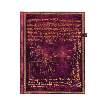 Caderno Paperblanks Ultra - The Brontë Sisters - Sem Pauta Paperblanks