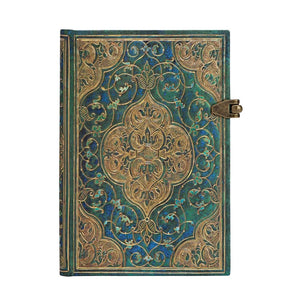 Caderno Paperblanks Ultra - Turquoise Chronicles - Pautado