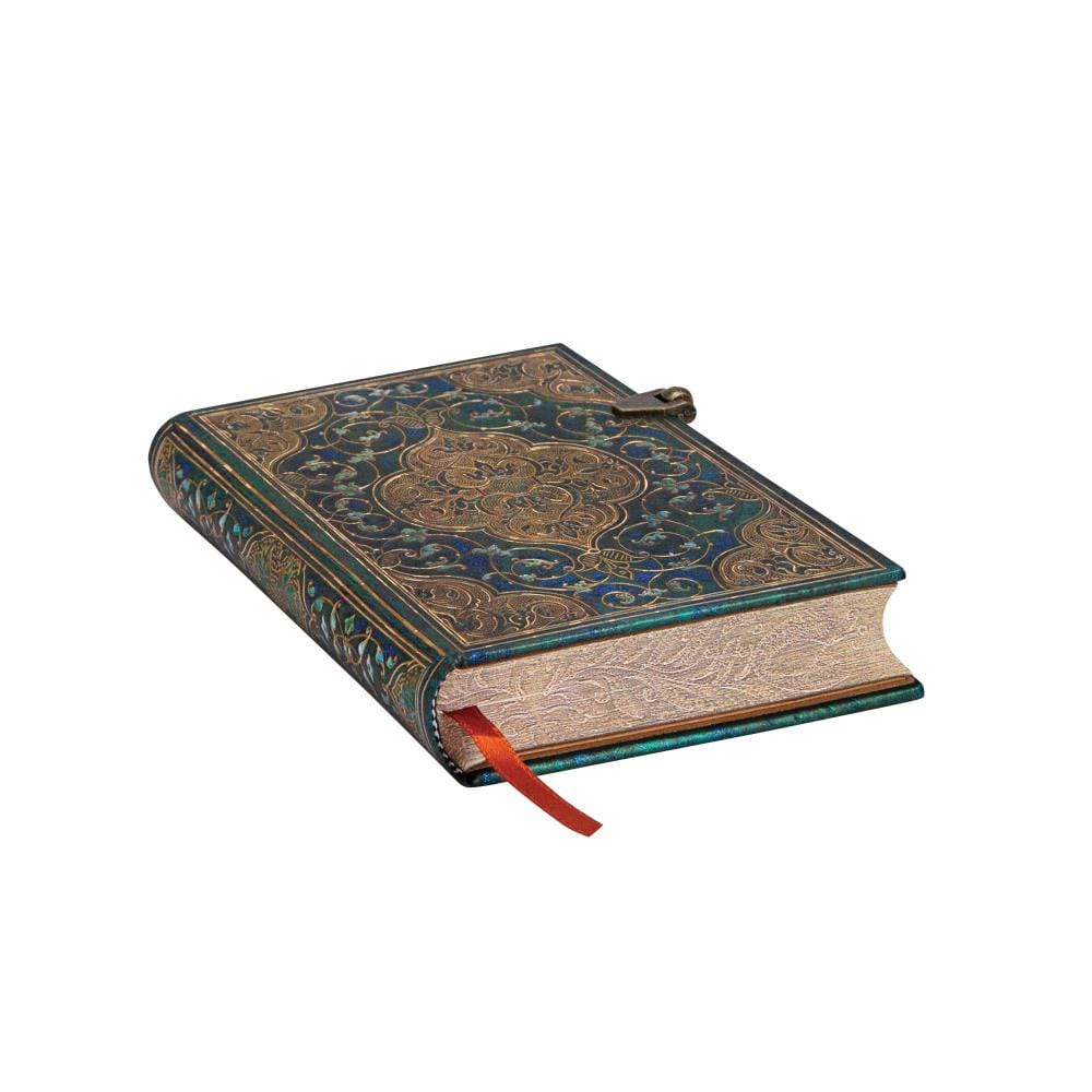 Caderno Paperblanks Ultra - Turquoise Chronicles - Pautado Paperblanks