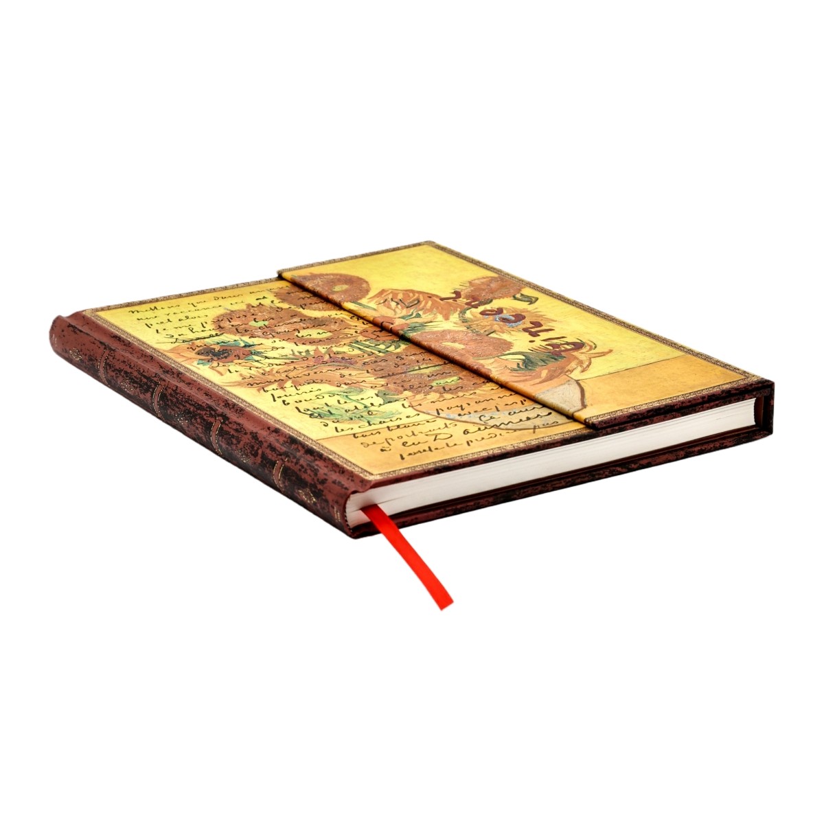 Caderno Paperblanks Ultra - Van Gogh's Sunflowers - Pautado Paperblanks