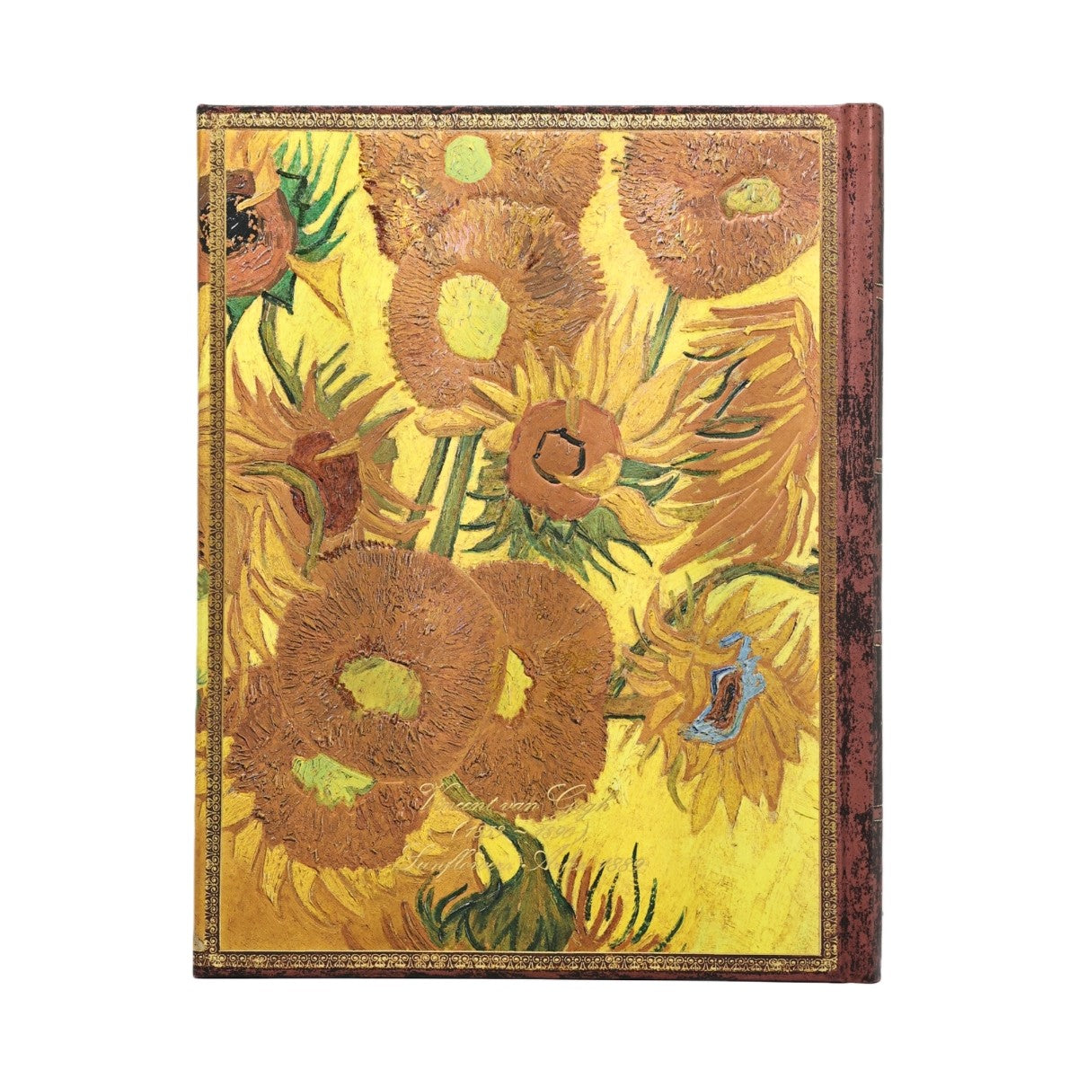Caderno Paperblanks Ultra - Van Gogh's Sunflowers - Pautado Paperblanks