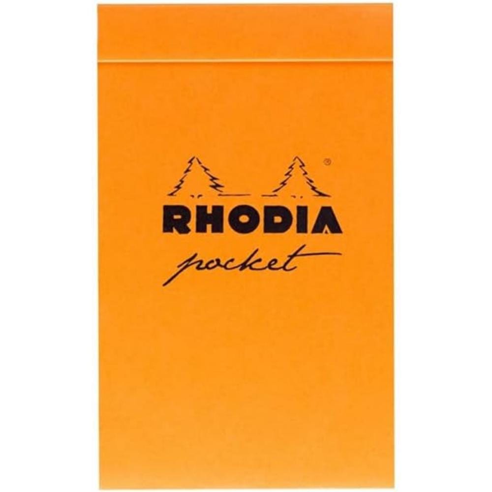 Caderno Rhodia Dot Pocket - Orange - 7,5 x 12cm - Pontilhado - 8558C Rhodia