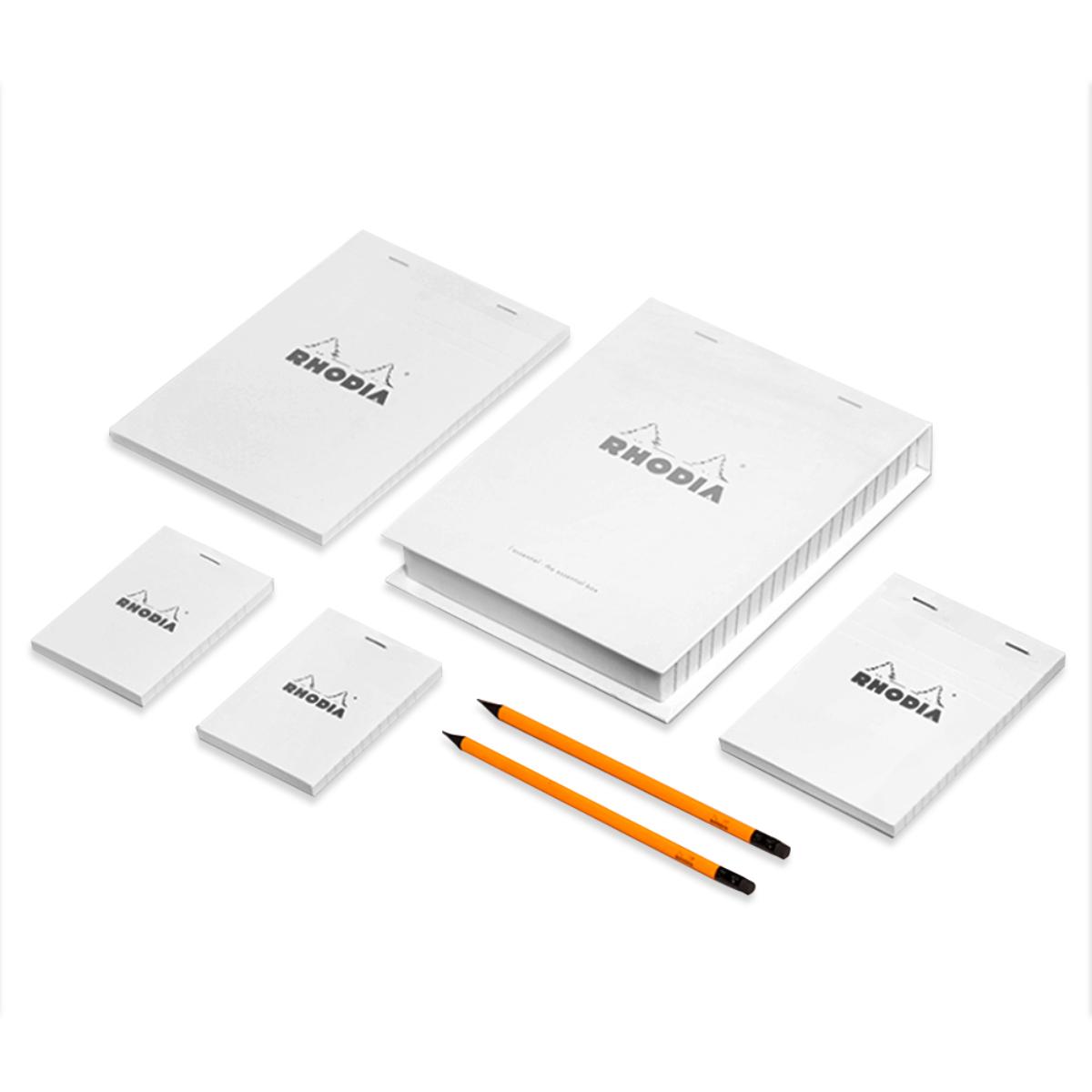 Caderno Rhodia Essential Box White - 6 Itens Rhodia Rhodia