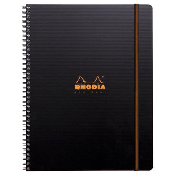 Caderno Rhodia Pro Book A4+  80FL 90G - Espiral 119930C Rhodia