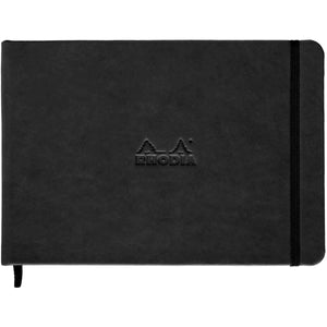 Caderno Rhodia Webnotebook Paysage A5 96FL - Black