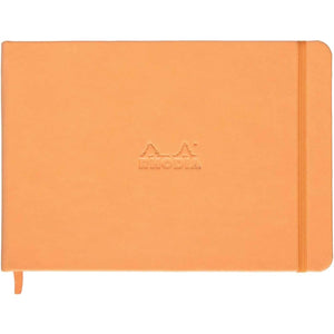 Caderno Rhodia Webnotebook Paysage A5 96FL - Orange