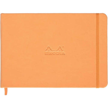 Caderno Rhodia Webnotebook Paysage A5 96FL - Orange Rhodia