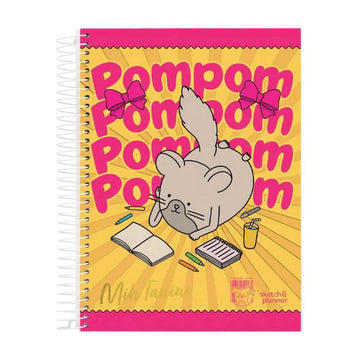 Caderno Universitário Mih Tanino - Pompom Maquinaria