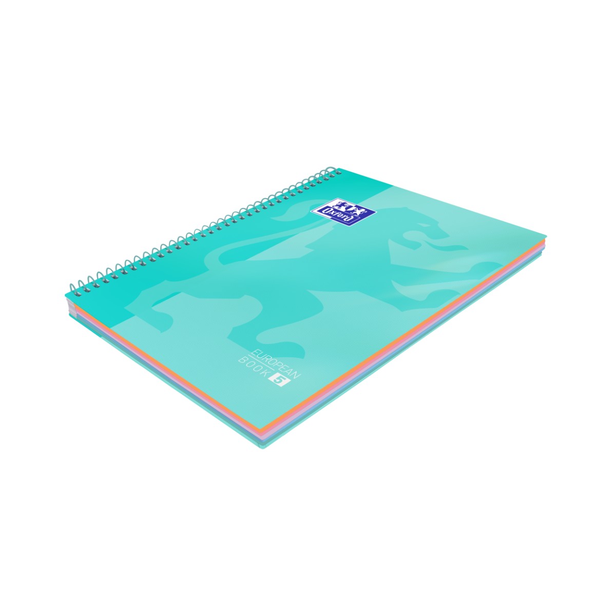 Caderno Universitário Oxford 5 Matérias - 120 Folhas - Ice Mint Livraria Skilo