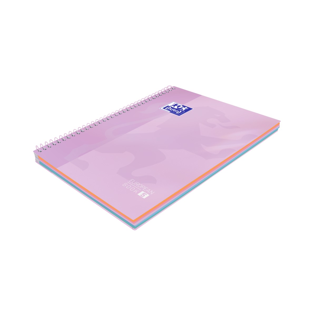 Caderno Universitário Oxford 5 Matérias - 120 Folhas - Lavanda Livraria Skilo