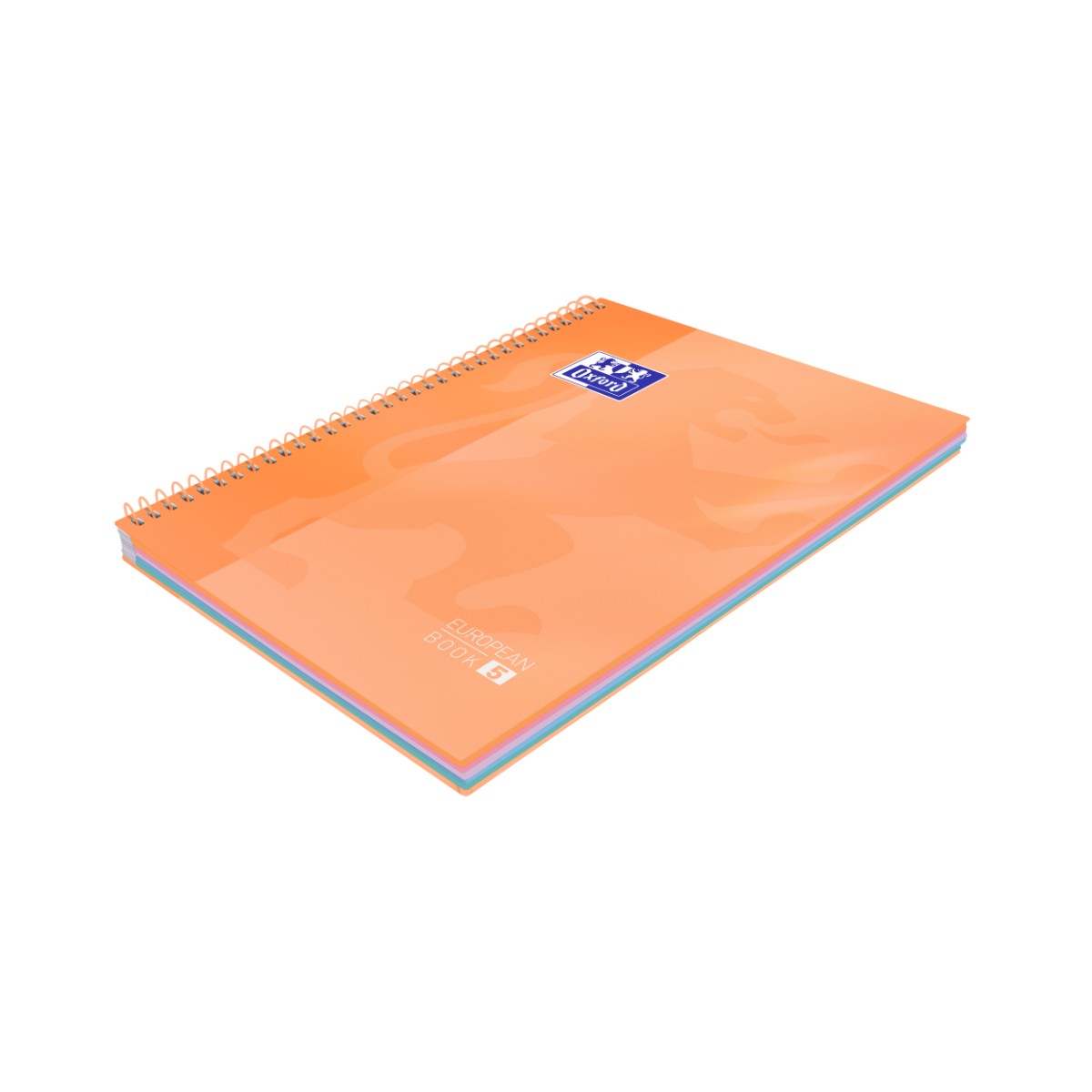 Caderno Universitário Oxford 5 Matérias - 120 Folhas - Peach Livraria Skilo