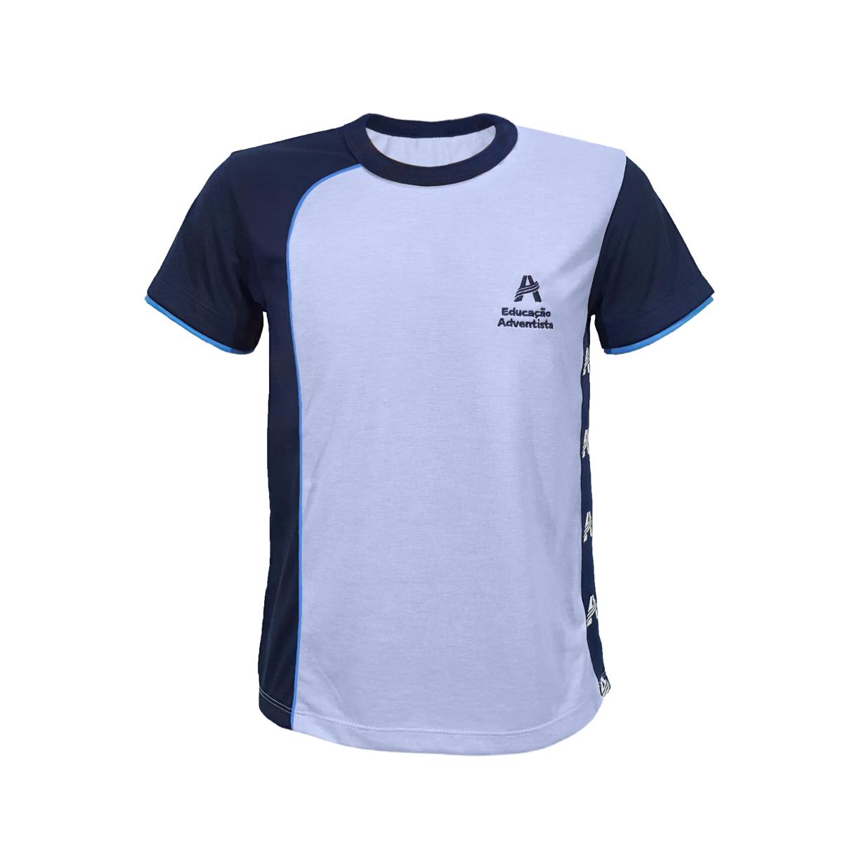 Camiseta Manga Curta - Colegio Adventista - Unissex 02 Livraria Skilo