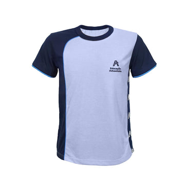 Camiseta Manga Curta - Colegio Adventista - Unissex 02 Livraria Skilo