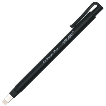 Caneta Borracha Sinoart A295B - 2,5mm Retangular Flat Sinoart