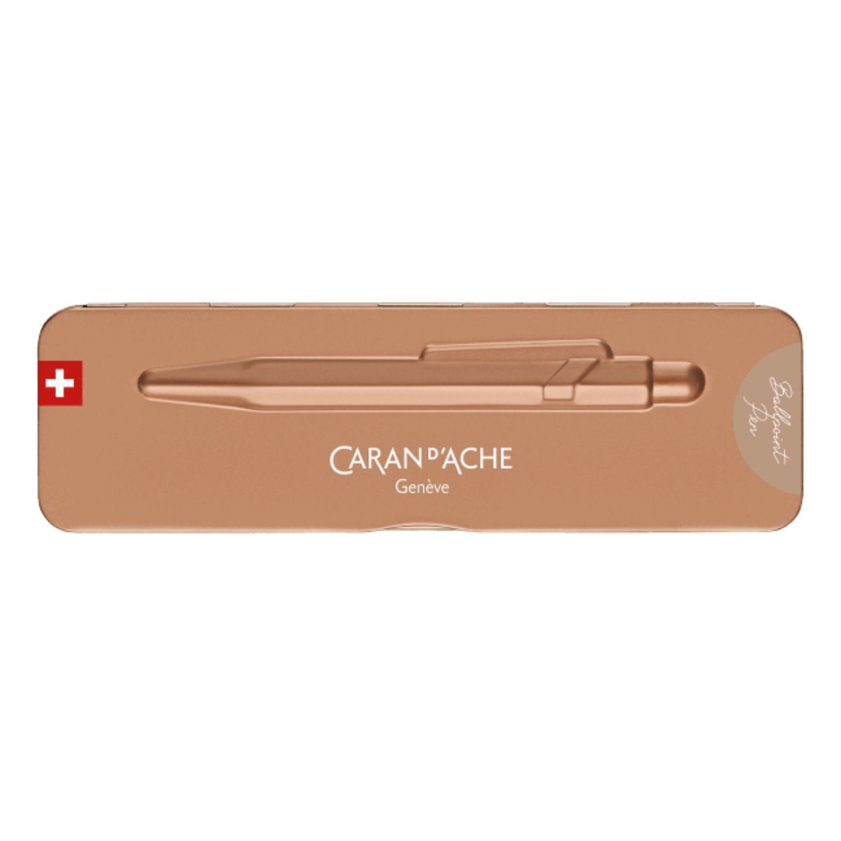 Caneta Caran D'Ache 849 - Brut Rosé - Esferográfica Livraria Skilo