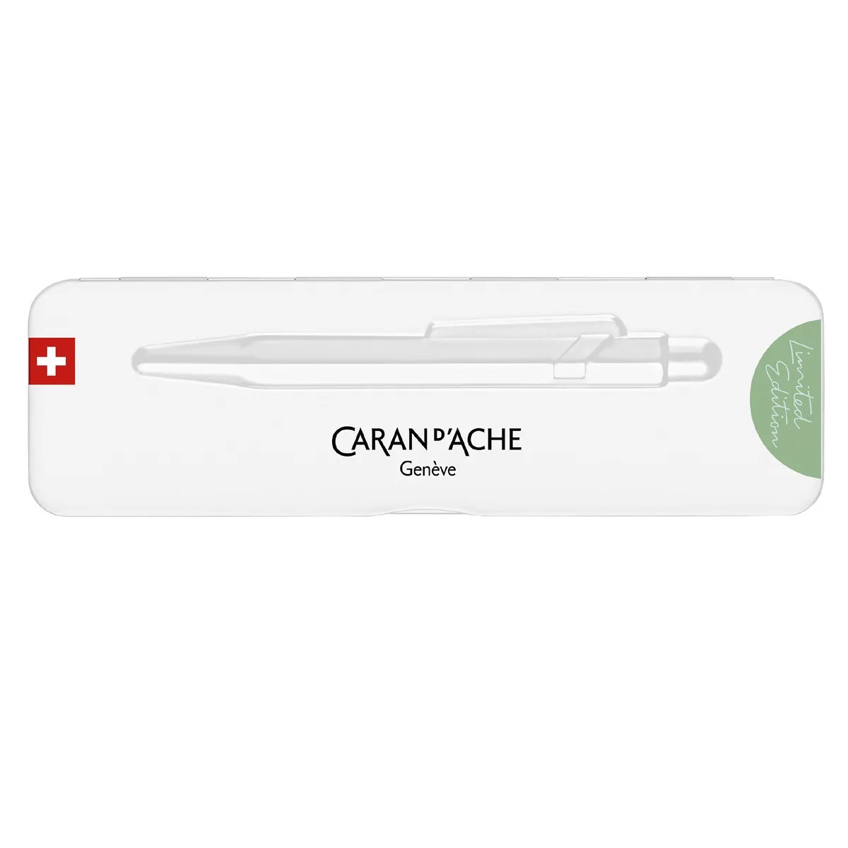 Caneta Caran D'Ache 849 - Claim Your Style - Clay Green - Esferográfica Livraria Skilo