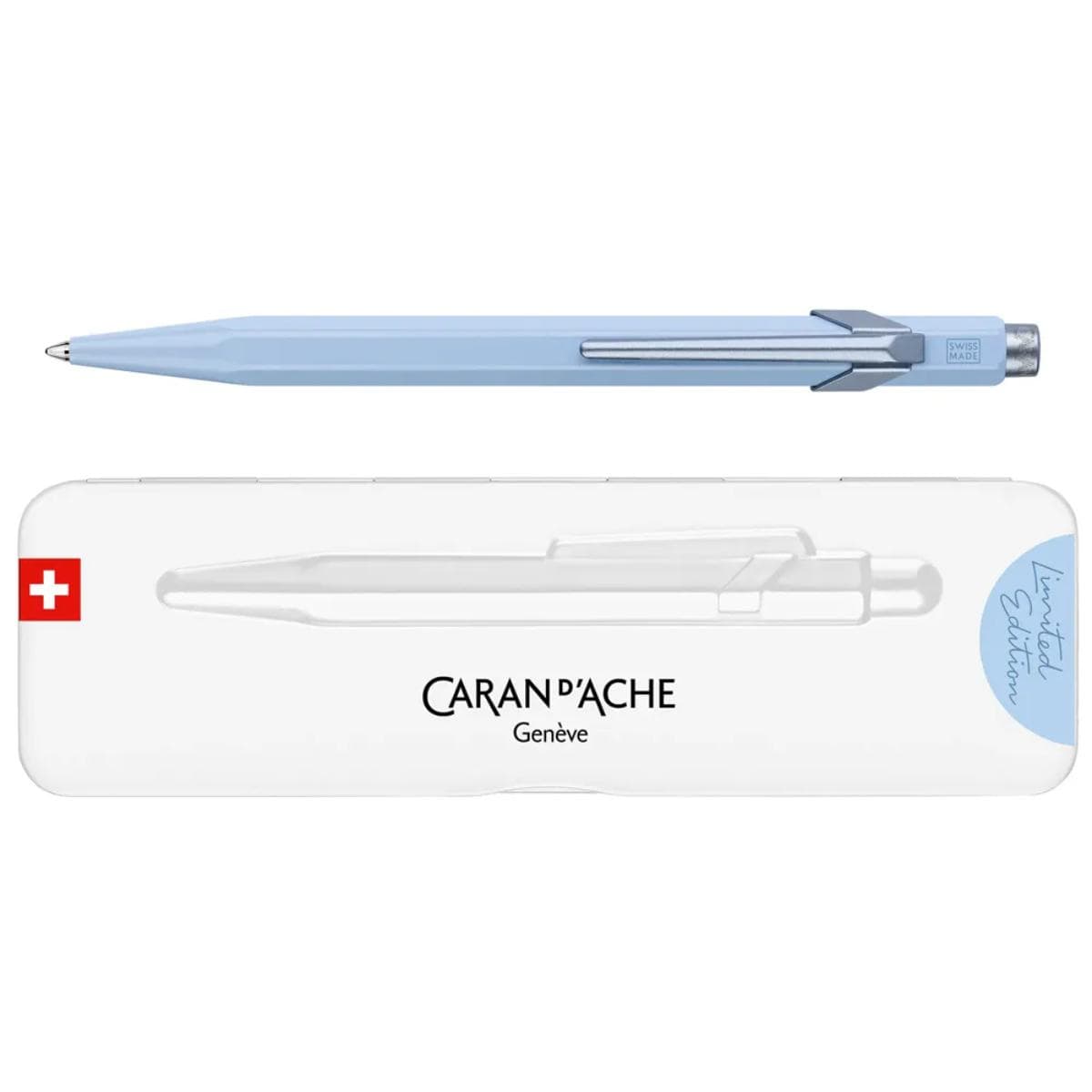 Caneta Caran D´Ache 849 Claim Your Style - Polar Blue Caran D´ Ache
