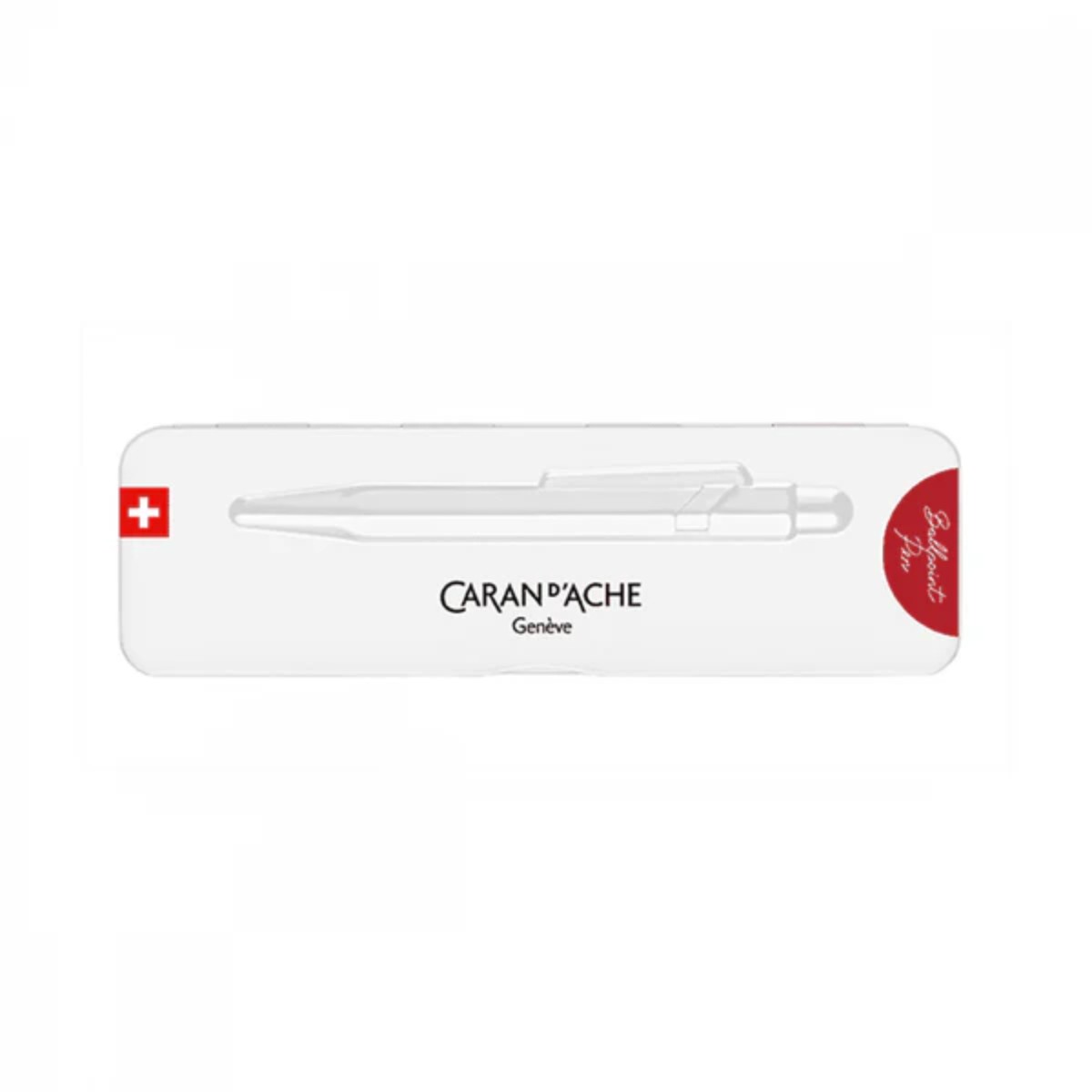 Caneta Caran D´Ache 849 - Colormat-X Red- Esferográfica Caran D´ Ache