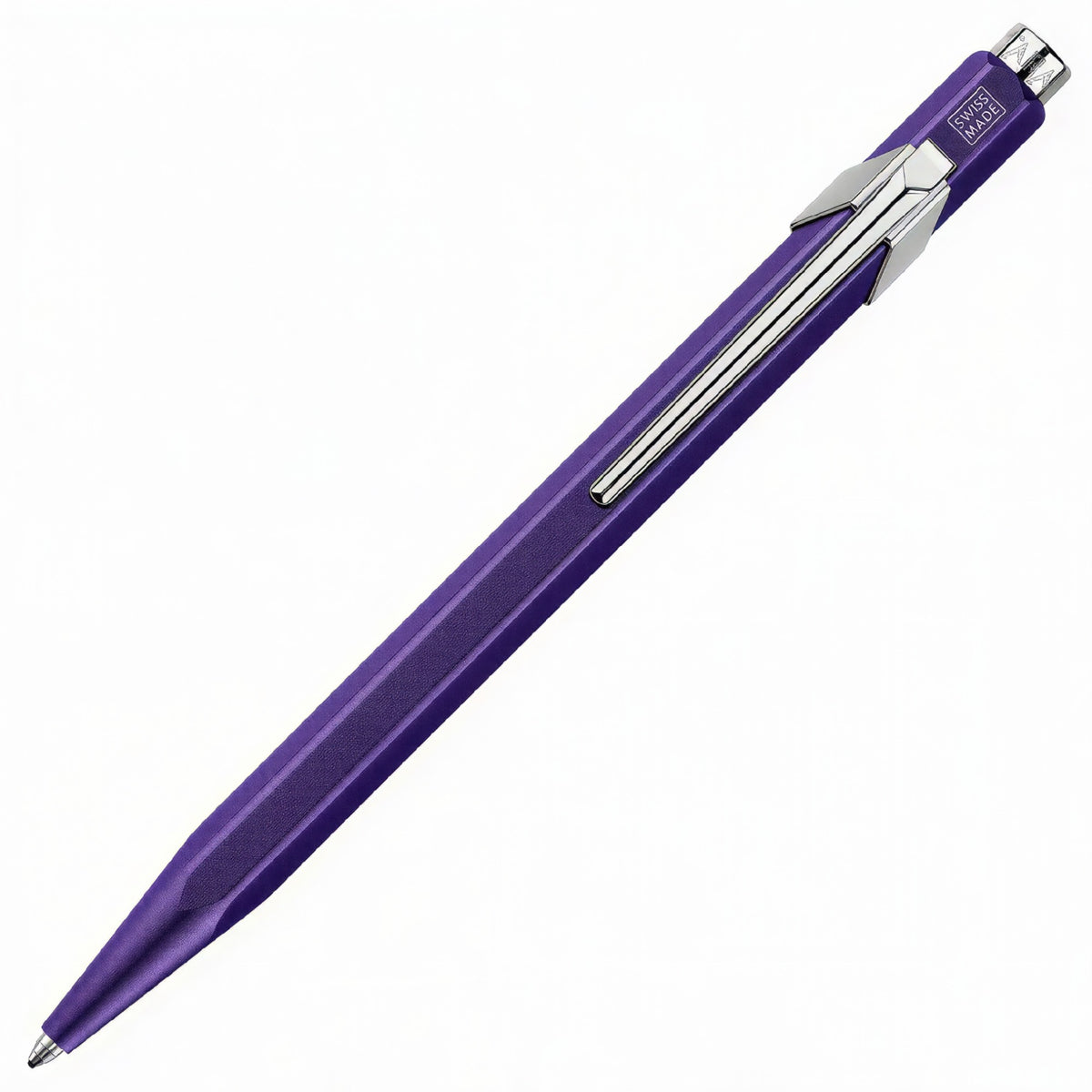 Caneta Caran d'Ache 849 - Nespresso - Violeta - Esferográfica Caran D´ Ache