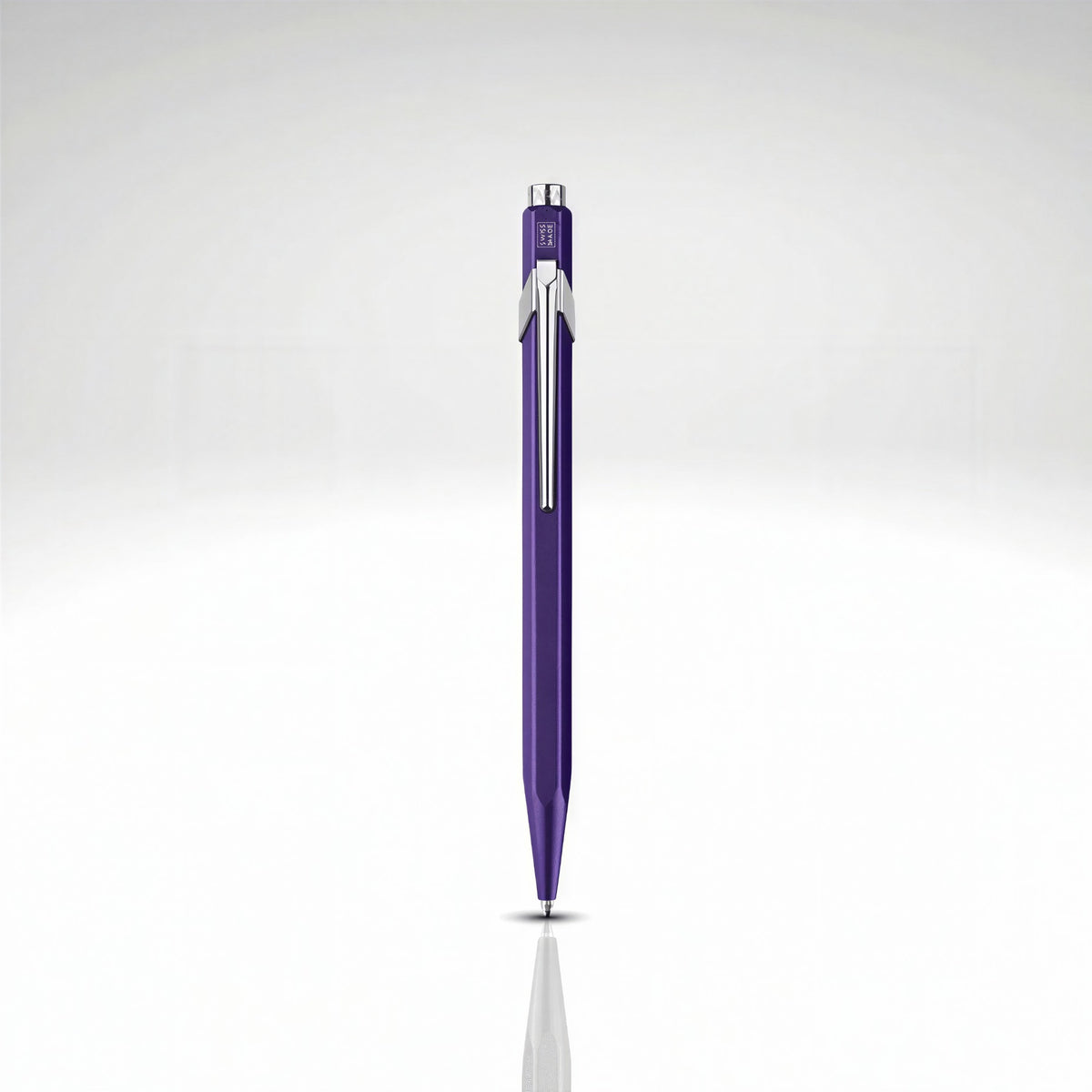 Caneta Caran d'Ache 849 - Nespresso - Violeta - Esferográfica Caran D´ Ache