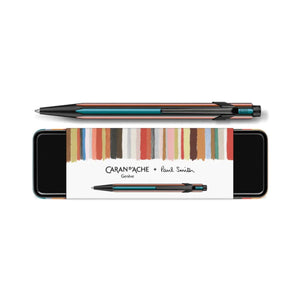 Caneta Caran D´Ache 849 - Paul Smith Black - Esferográfica