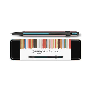 Caneta Caran D´Ache 849 - Paul Smith Black - Esferográfica Caran D´ Ache