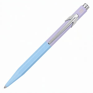 Caneta Caran d'Ache 849 - Paul Smith - Sky Blue/Lavender - Esferográfica