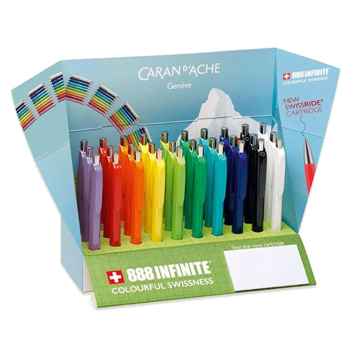 Caneta Caran D´Ache 888 Infinite - Branca Caran D´ Ache