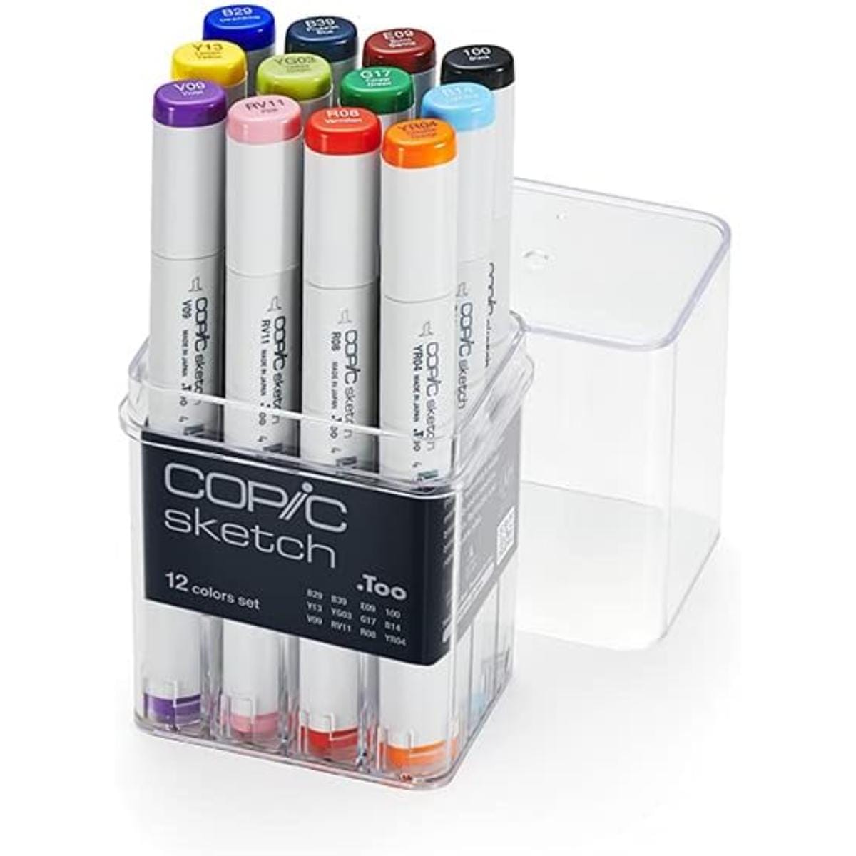 Caneta Copic Sketch - Estojo c/ 12 Cores Básicas Copic