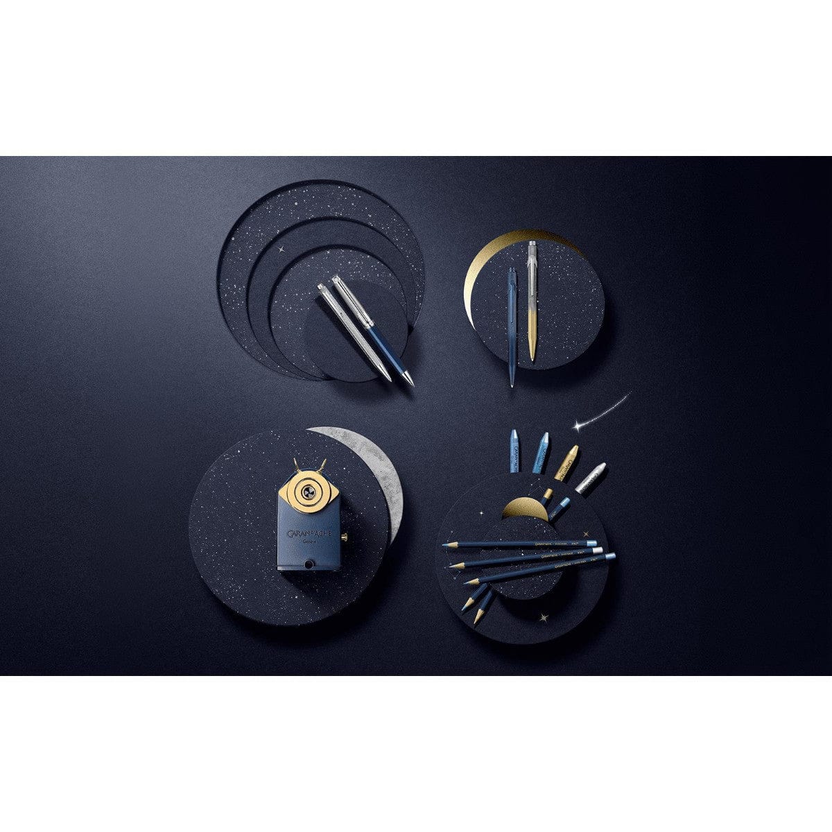 Caneta Esferográfica Caran D'Ache 849 - Cosmic Blue - NM0849124 Caran D´Ache