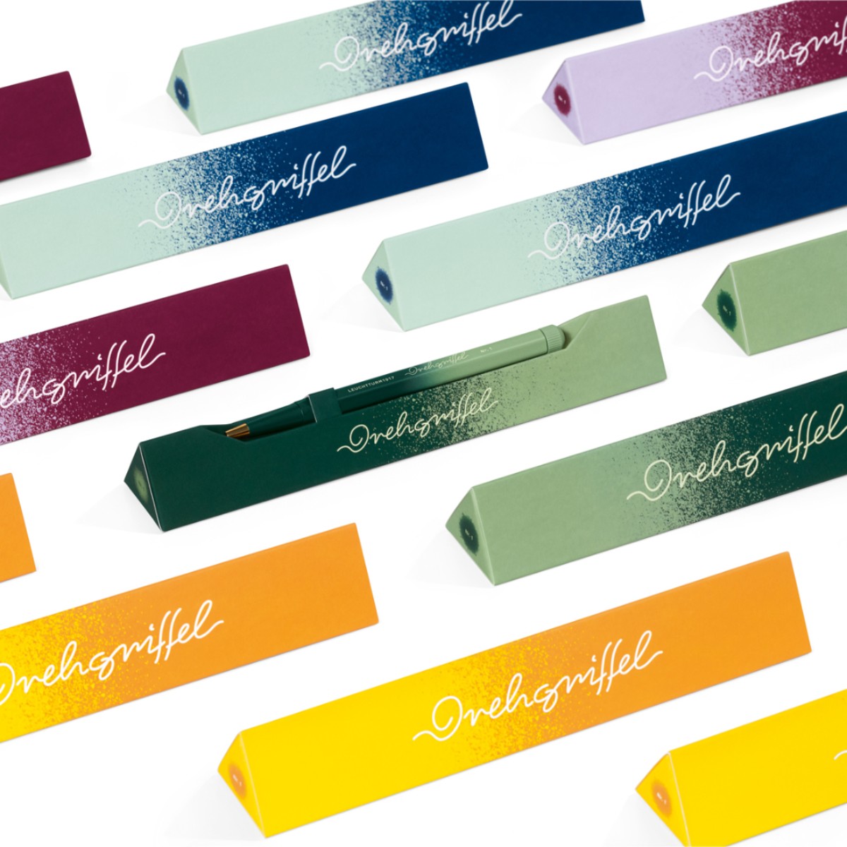 Caneta Esferográfica Drehgriffel Nr.1 - Gradient Edition - Sunrise & Yellow Leuchtturm1917