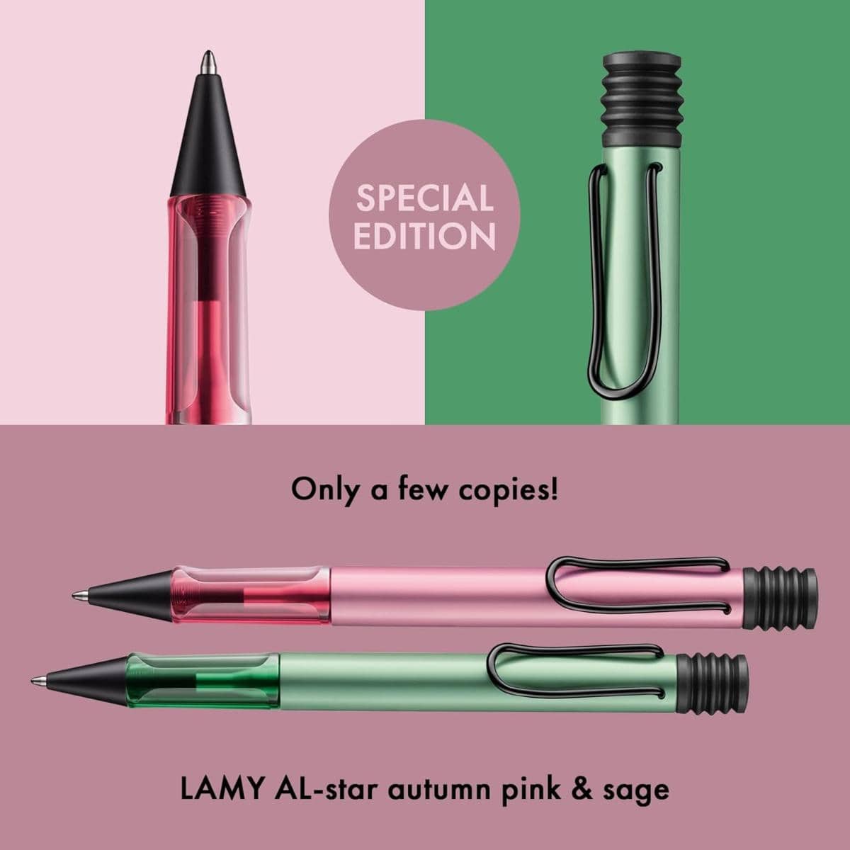 Caneta Esferográfica Lamy Al-Star Autumn Pink - 2E6 M Lamy