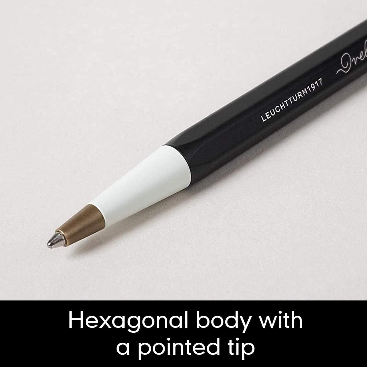 Caneta Esferográfica Leuchtturm1917 Drehgriffel - Black Livraria Skilo