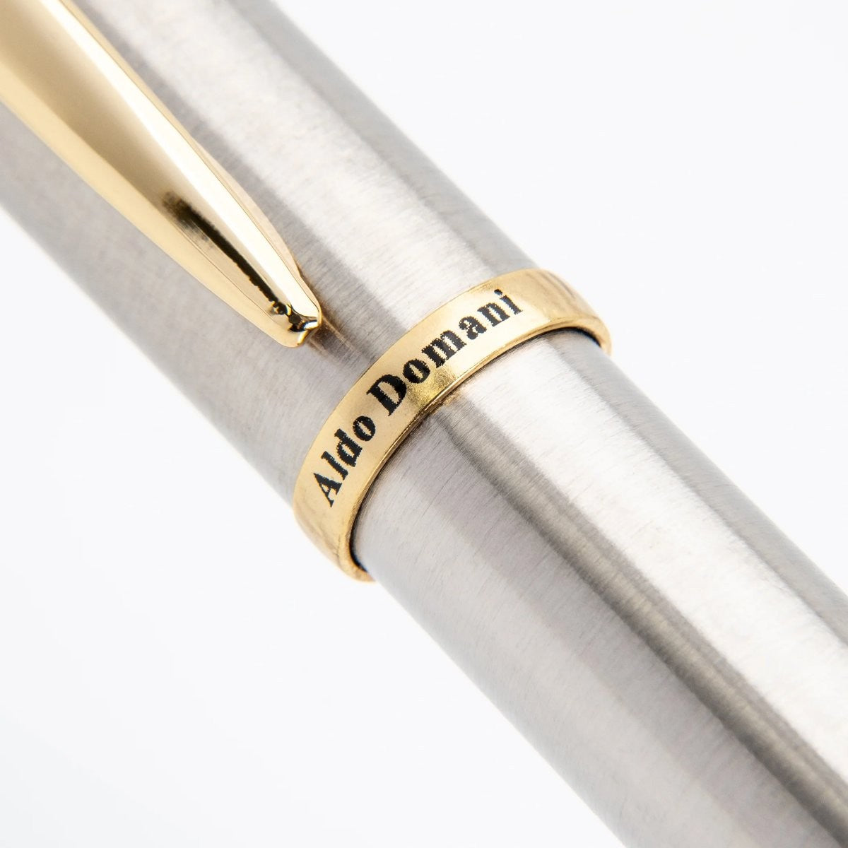Caneta Esferográfica Monteverde Aldo Domani - Brushed Monteverde