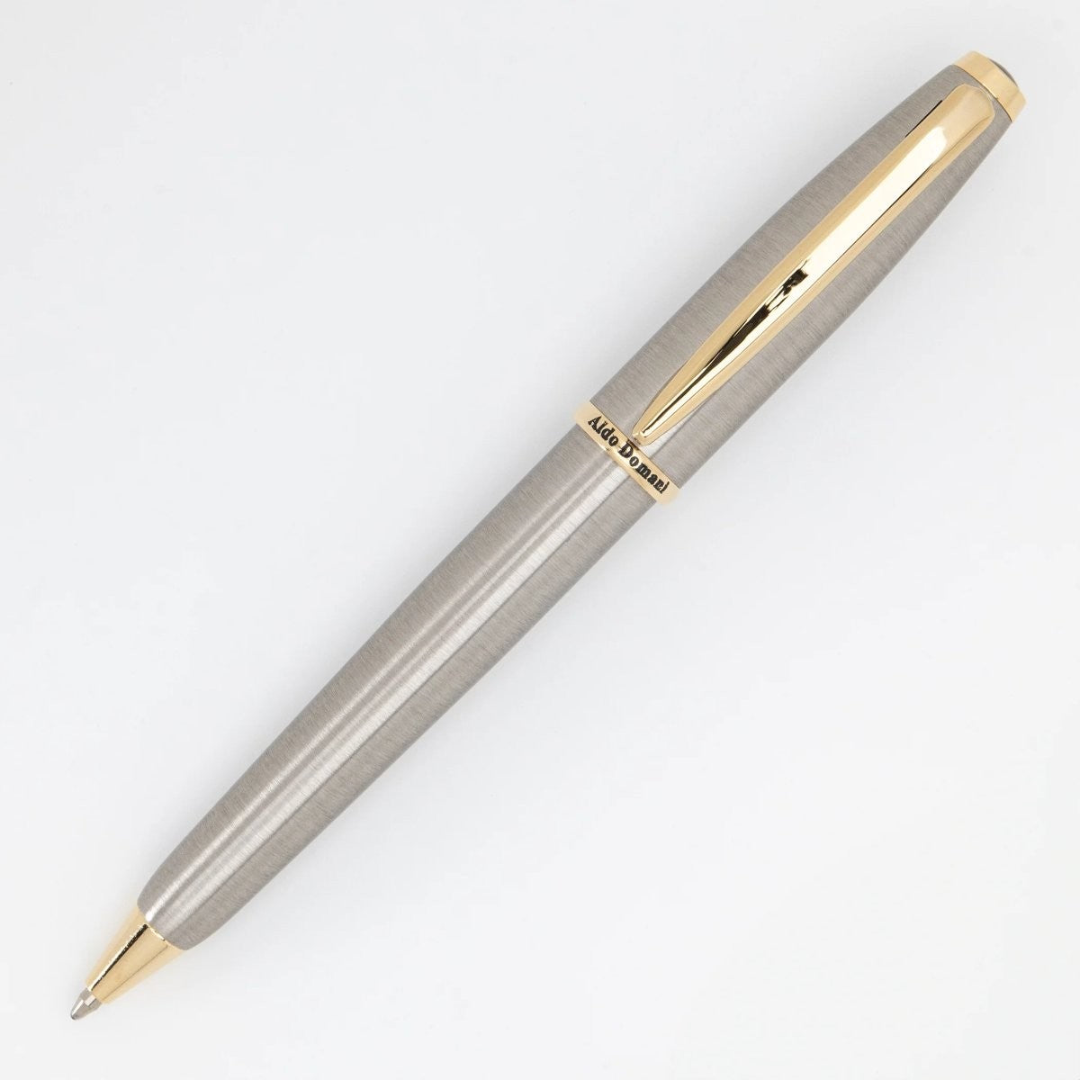 Caneta Esferográfica Monteverde Aldo Domani - Brushed Monteverde