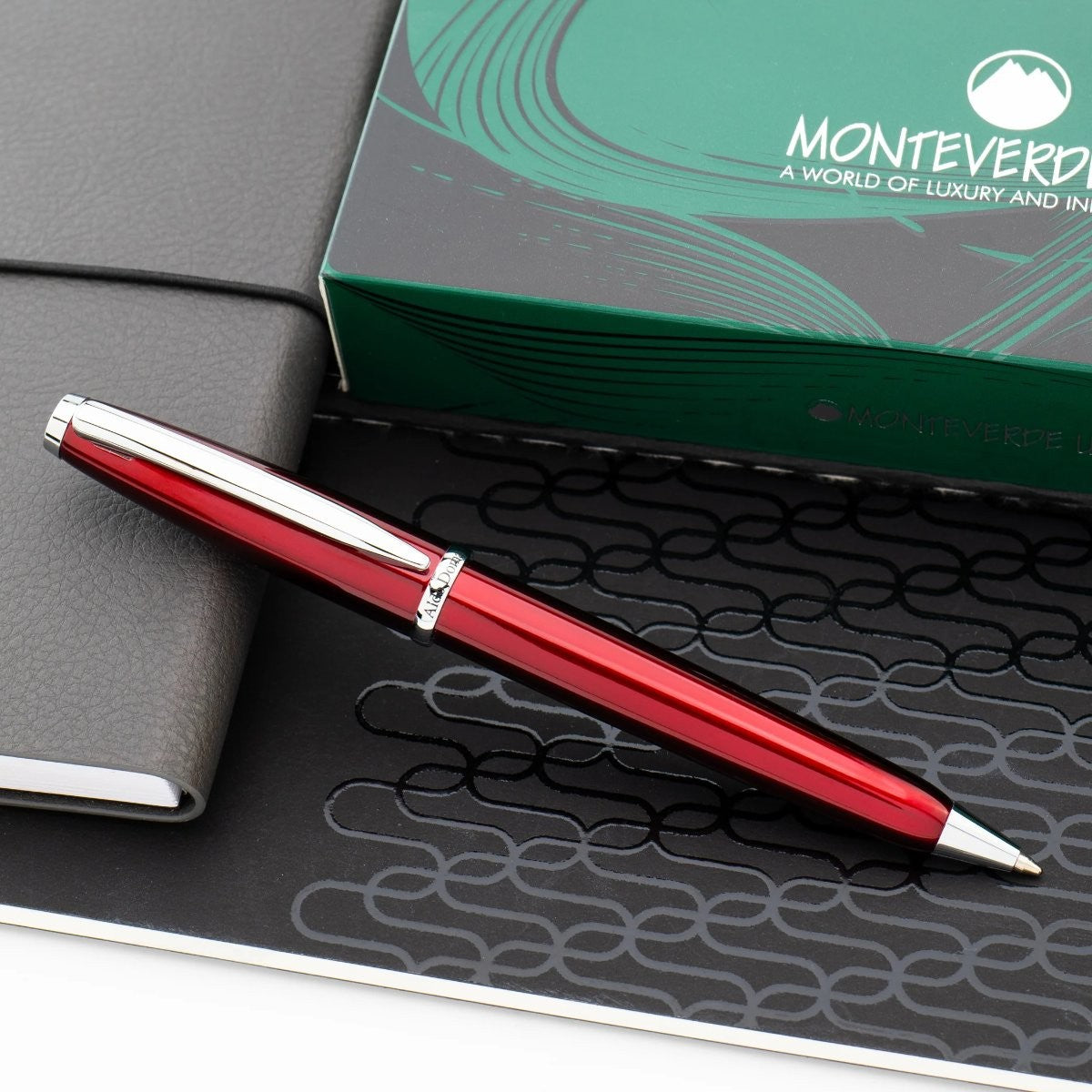 Caneta Esferográfica Monteverde Aldo Domani - Red Monteverde