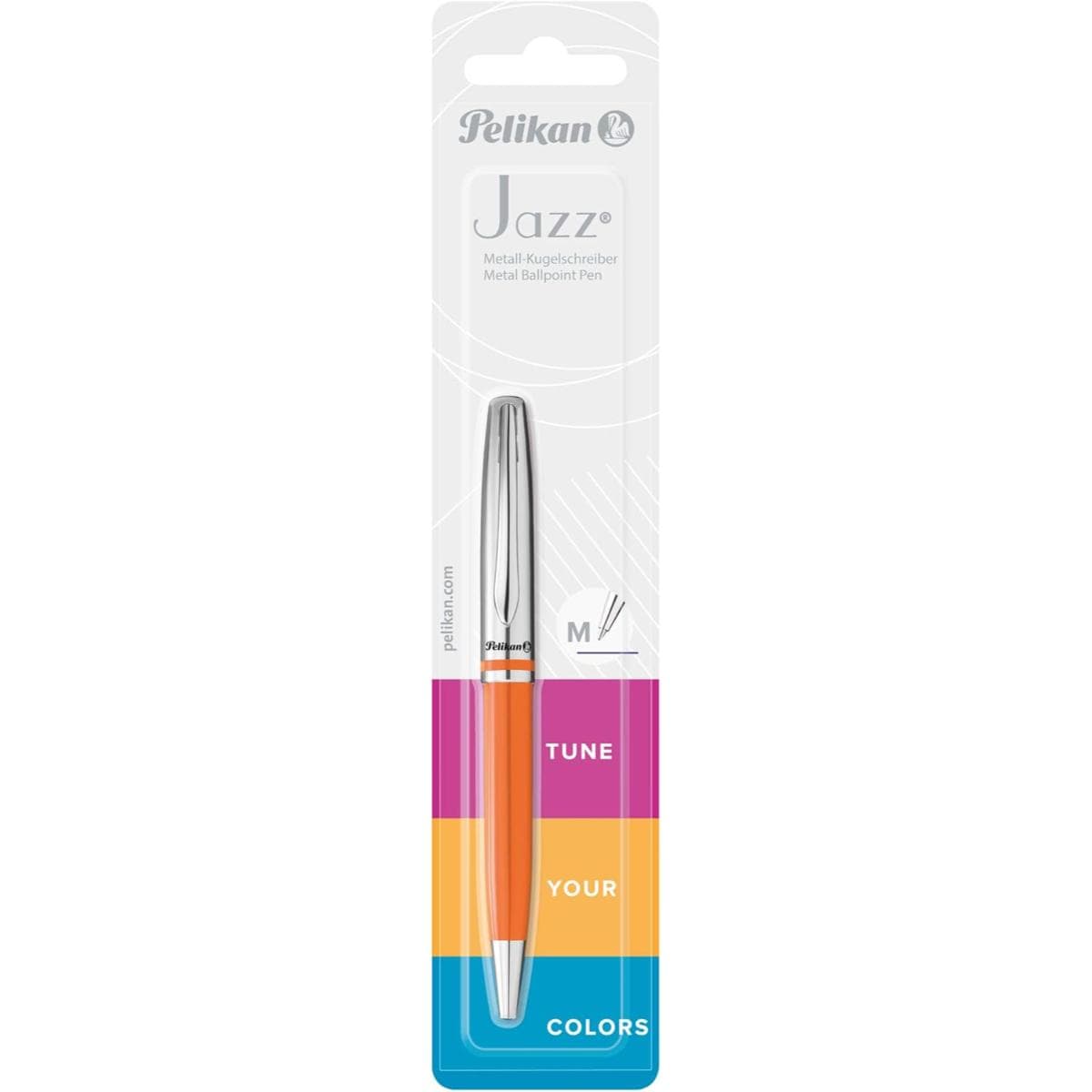 Caneta Esferográfica Pelikan Jazz Classic 815062 - Orange Pelikan