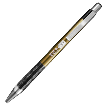 Caneta Esferográfica Zebra F-301A - Gold Zebra